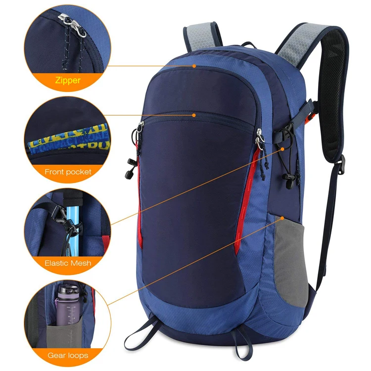 Multifunctional 30l Small Travel Hiking Backpack With Rain Cover Buy