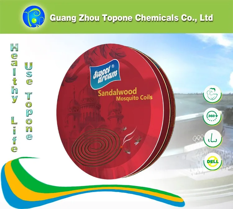 Pesticide Pest Control Type and Mosquitoes Pest Type sandalwood Mosquito Coil