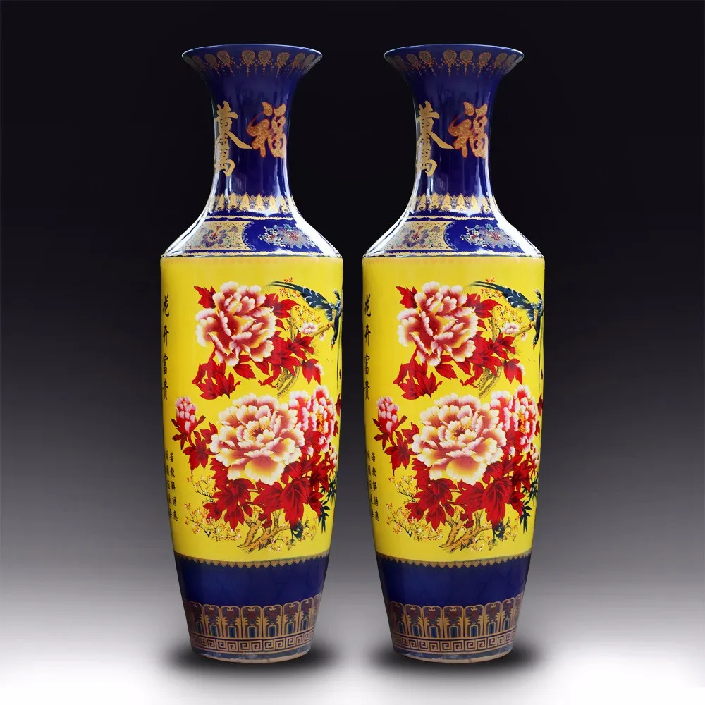 New Style Chinese Floor Ceramic Large Floor Vase Buy Ceramic Chinese
