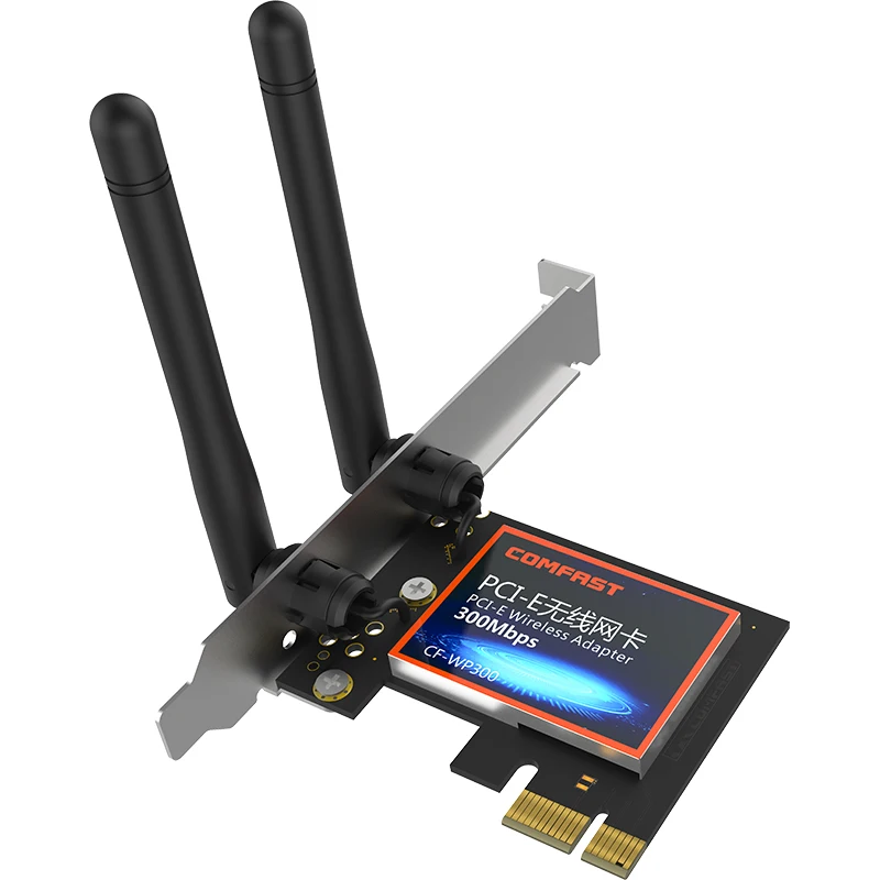 PCI Express Wireless N ADAPTER-300 Mbps PCIe 802.11 B/G/N Jaringan Adaptor Kartu CF-WP300