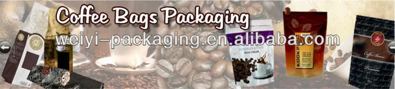 customized plastic aluminum foil coffee bags/ coffee bag with valve/ Coffee packaging bags 250g 500g 1000g 1kg