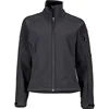 Breathable Softshell Jacket Women Wind Breaker Custom Black Waterproof Jacket