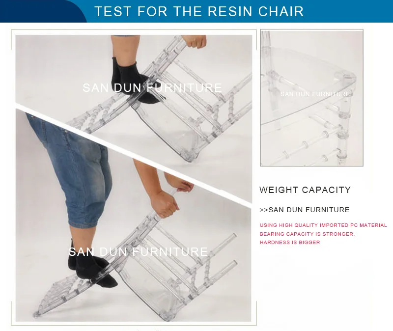 TEST FOR THE RESIN CHAIR
