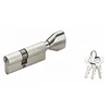 Euro profile Afghanistan market Mortise oval lock cylinder Single open 60mm Brass cylinder lock for safe