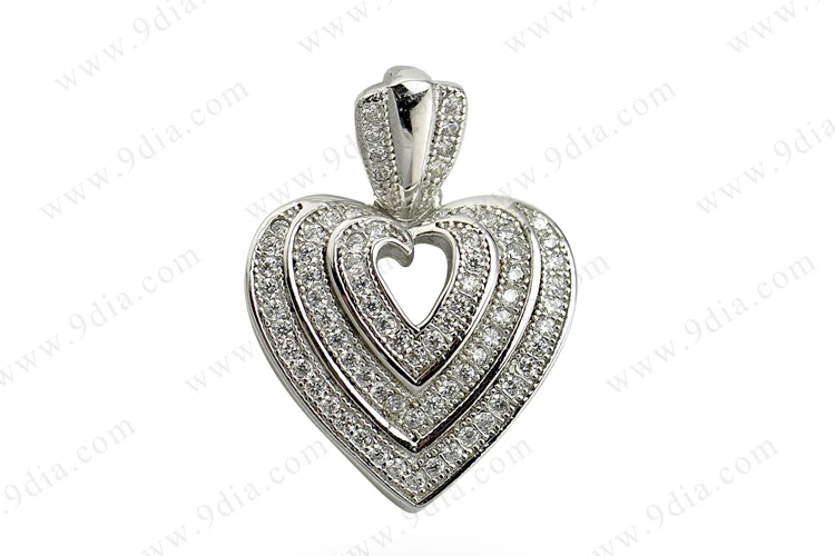 Women Design Natural Ruby 925 Sterling Silver Necklace Pendant