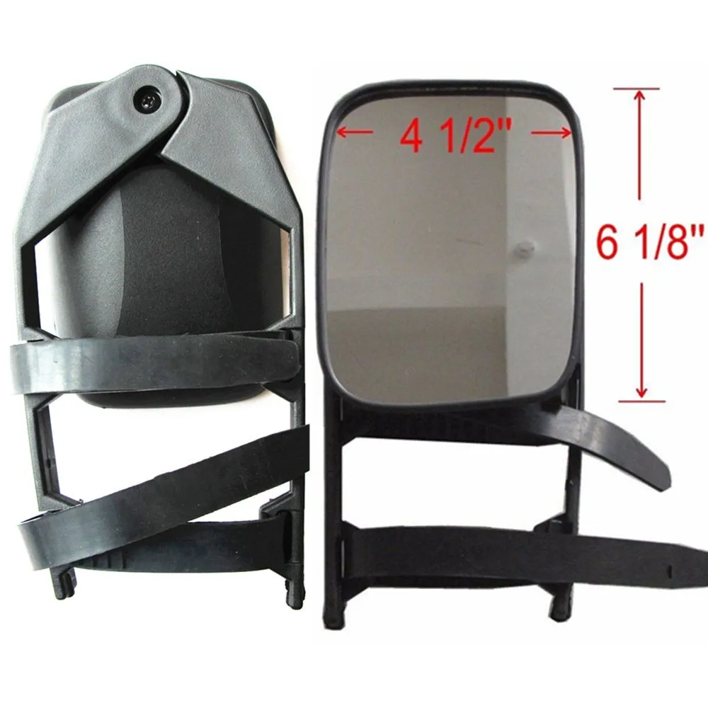 2 Universal Clip On Trailer Towing Side Mirror Extender Extension Truck Suv Rv Buy Side Mirror