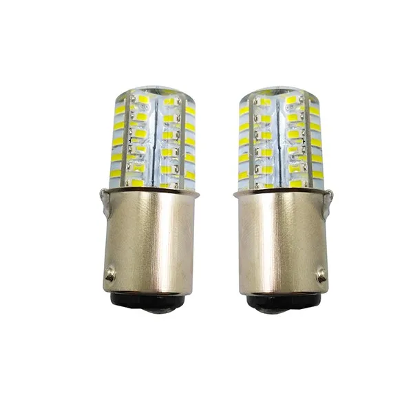 2017new Silicon Led Bulbs S25 Bright 48smd Car Flashing Light Lamp 30*14mm Excellent Heat