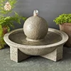 Artificial indoor decorative marble stone water fountain balls NTMF-S019Y