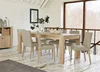 DT-4097 Hot Sale 8 Seat Solid Wood Folding Dining Table