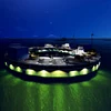 Bright colors water sightseeing floating aluminum terrace for sale