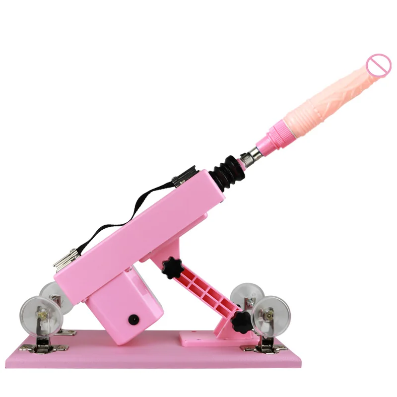 Multi-angle Changing Automatic Electric Telescopic Gun/Cannon  Female Masturbation Machine With Dildo Adult Sex Toy