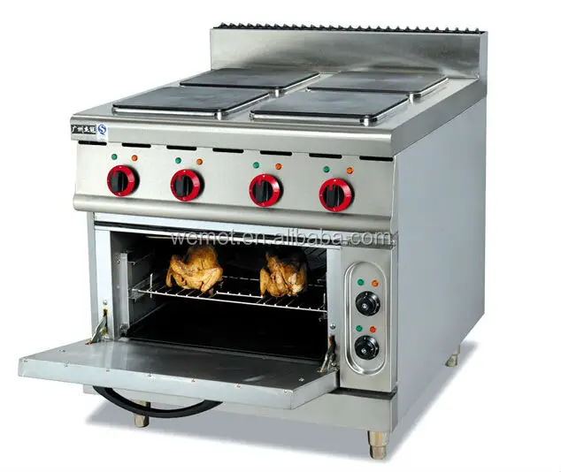 Electric Range With 4 Burner Oven Cooking Electric Range With 4 Burner Oven Cooking