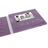 2019 Factory customized HD IPS newest invitation 5.0inch video brochure/ lcd video greeting card with 128mb/512mb/1gb memory