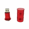 oem metal barrel USB pen drive, novelty shape usb flash drive / Oil drum USB flash drive disk