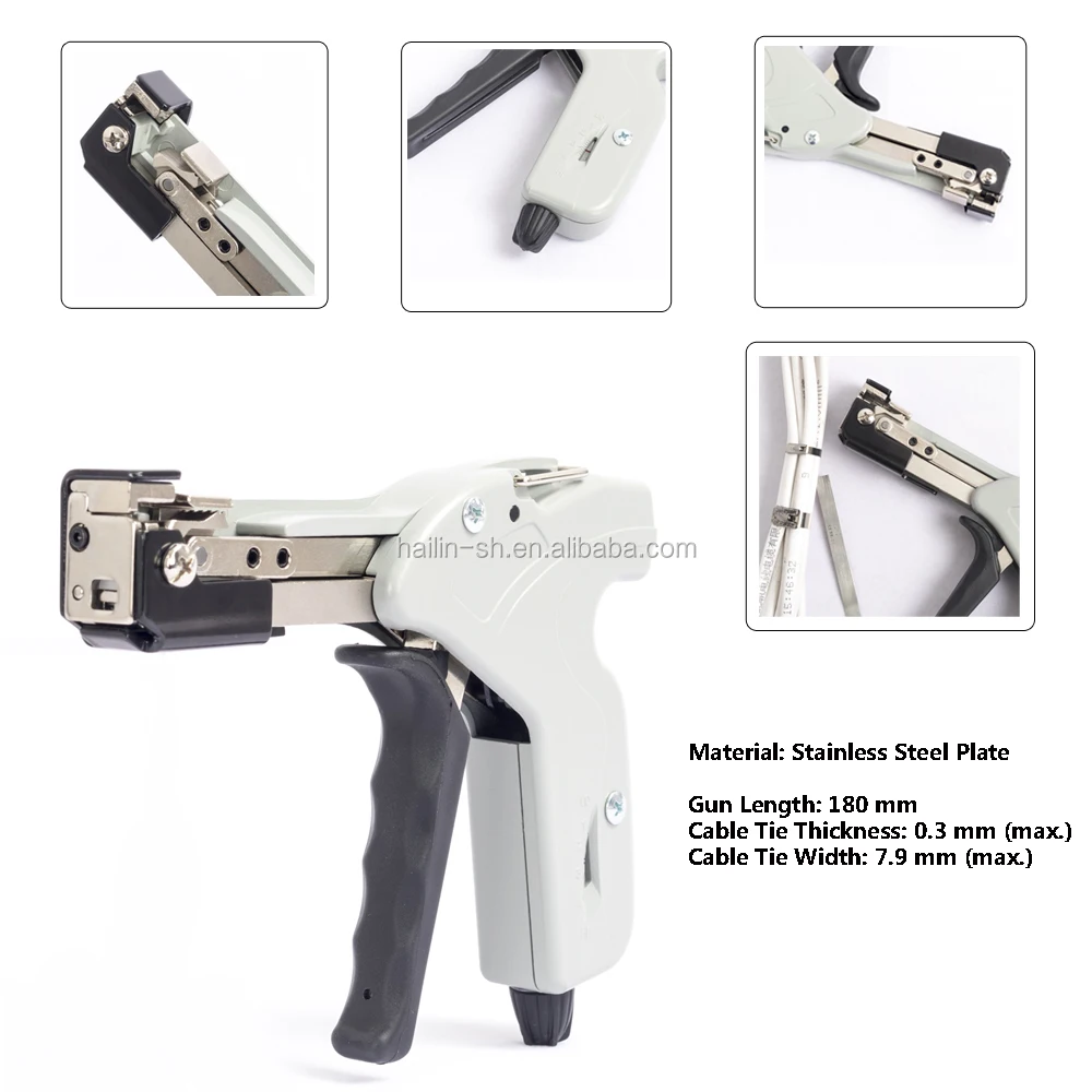 Cable Tie Gun Cutting Parts Automatically Ly600n Stainless Steel Cable
