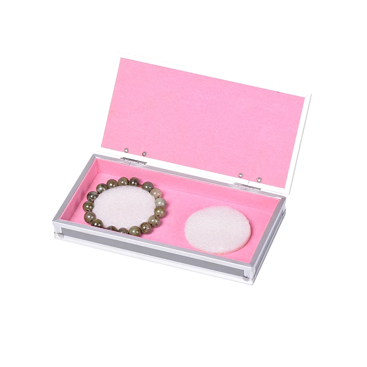 Customized Necklace Bracelet Ring Watch Jewellery Packing Box Velvet Insert Black Leatherette Paper Gift Packaging Jewelry Box