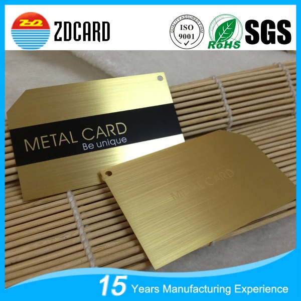 China Wholesale Custom Metal Business Card