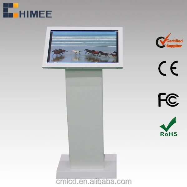 21.5inch wifi AD player FHD lcd touch screen digital signage computer