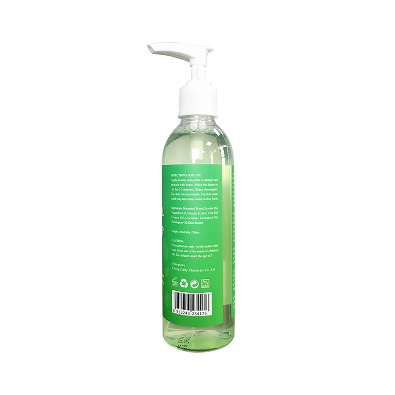 Natural Antibacterial Tea Tree Oil Hand Wash Liquid Soap Private Label