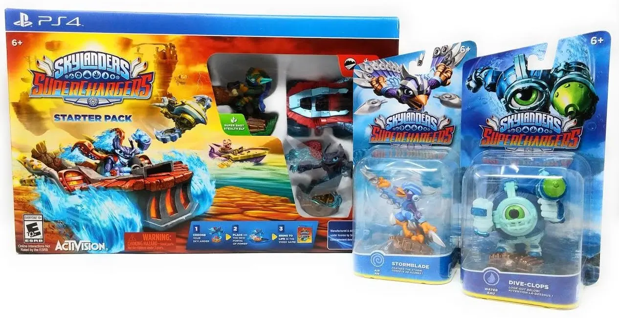 skylander supercharger figures