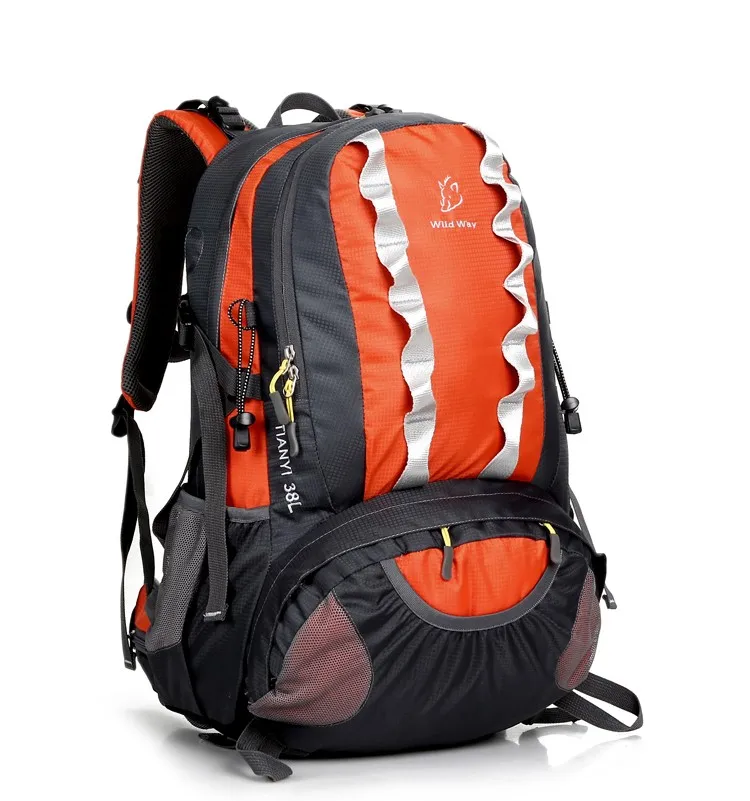 Unisex Sport Nylon Waterproof Bag Travel Backpack Outdoor Camping