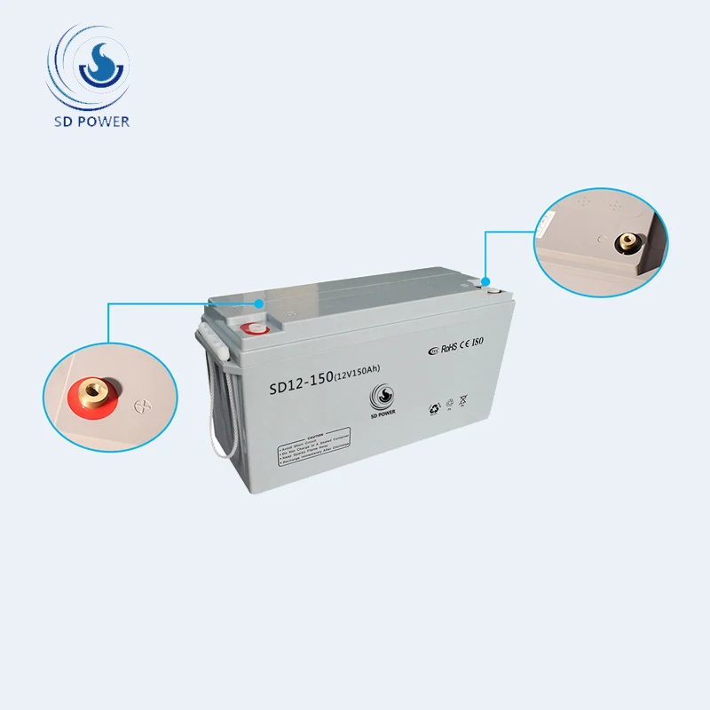 new design free maintenance exide battery n150 12v 150ah for ups