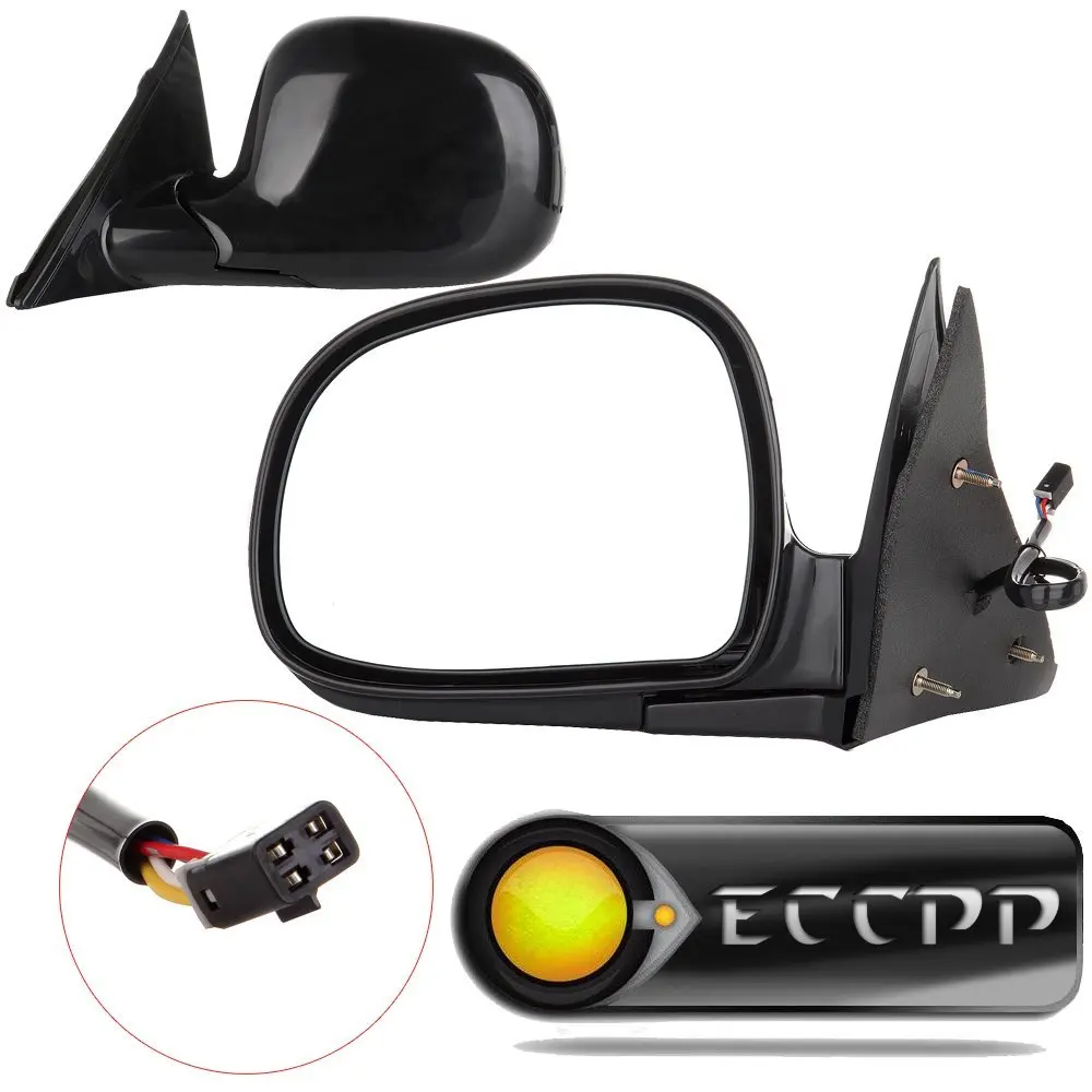 ECCPP Manual Side View Mirrors Left /& Right Pair Set for 1994 1995 1996 1997 1998 Chevy Blazer S10 GMC Jimmy S-15 Sonoma Pickup Truck