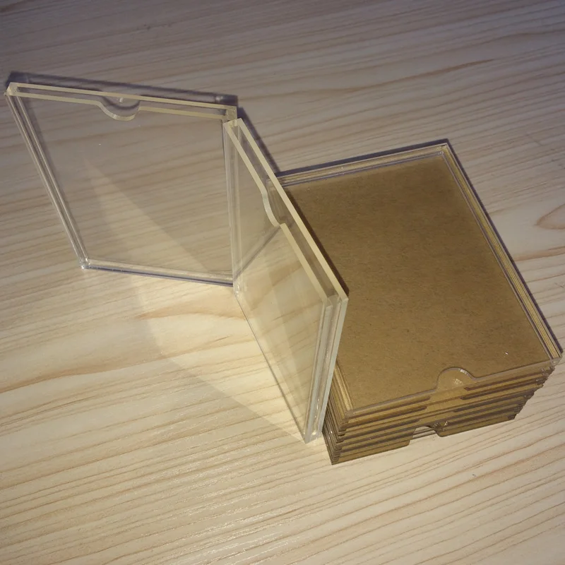 NAXILAI Board Slot Advertising Double Layer Acrylic Display Transparent Card Plastic Holder with Best Price.jpg