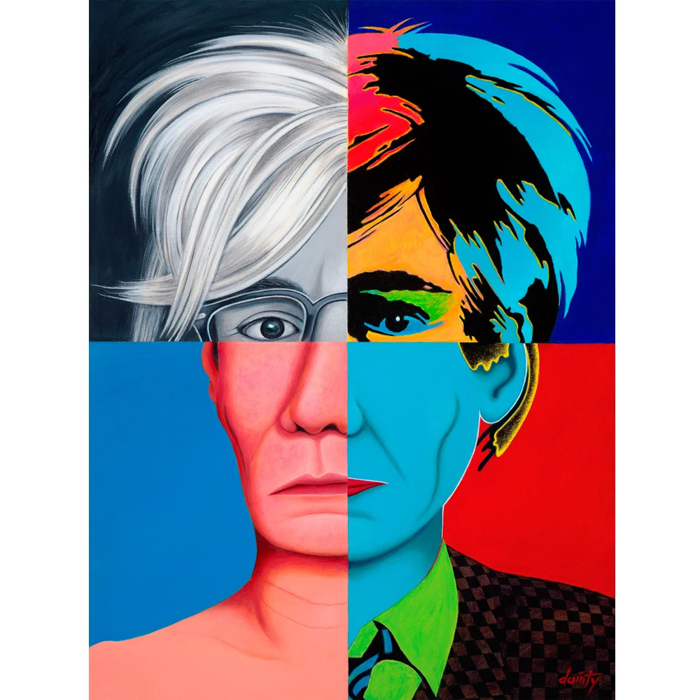 european home decor multicolor pop art acrylic painting for wall