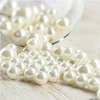 wholesale high quality home decoration vase filler faux plastic pearl beads for garment accessories candle display