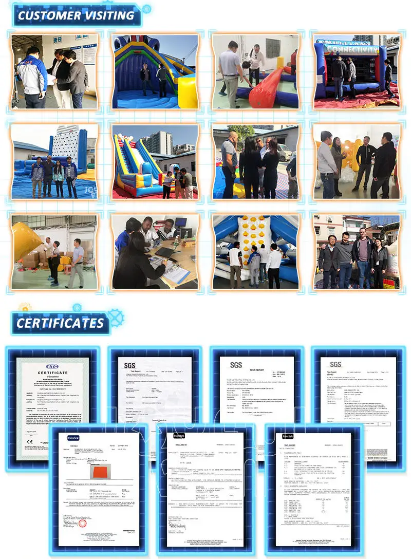 Large Inflatable Obstacle Course
