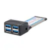 34mm Adapter Converter 5.0Gbps 4 Port USB3.0 USB 3.0 HUB to ExpressCard Express Card