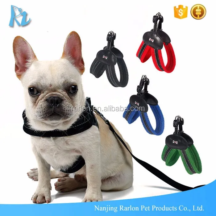 Breathable Fabric Mesh Vest Dog Harness For Medium Large Dogs