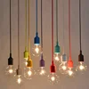 Modern Chandelier Cheap Minimalist Lighting Home Decor Rattan Lamps Single Bulb Lights Ceiling Pendant Light Home Bar Lighting