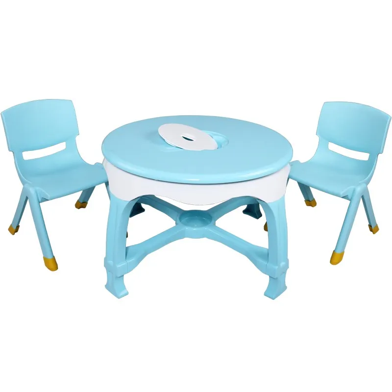 Lovely Whole Plastic Assembling Round Kids Table For 28 Years Old
