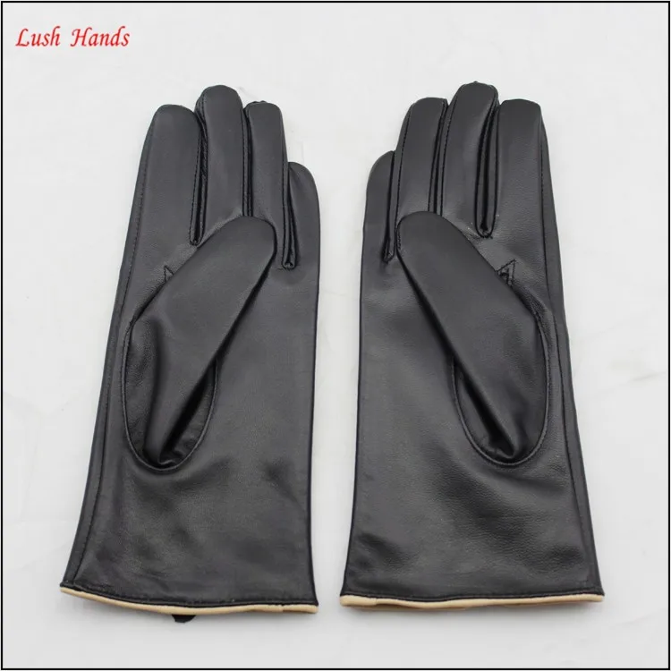 Wholesale low price high quality leather motorcycle racing gloves