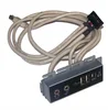 Front Panel I/O Assembly with Cables USB Audio Firewire.
