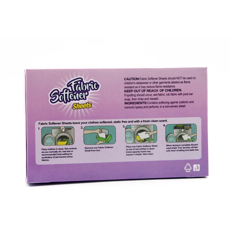 100sheets/box Tumble Dryer Sheets Buy Fabric Softener Sheets,Tumble