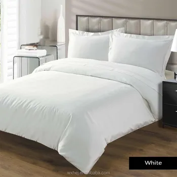 White Solid 100 Egyptian Cotton Hotel Brand Bed Sheet Queen Size