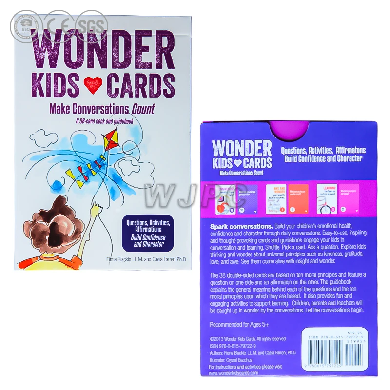 Wjpcwholesale Flash Cards Printing Children Flash Card Booklet Buy