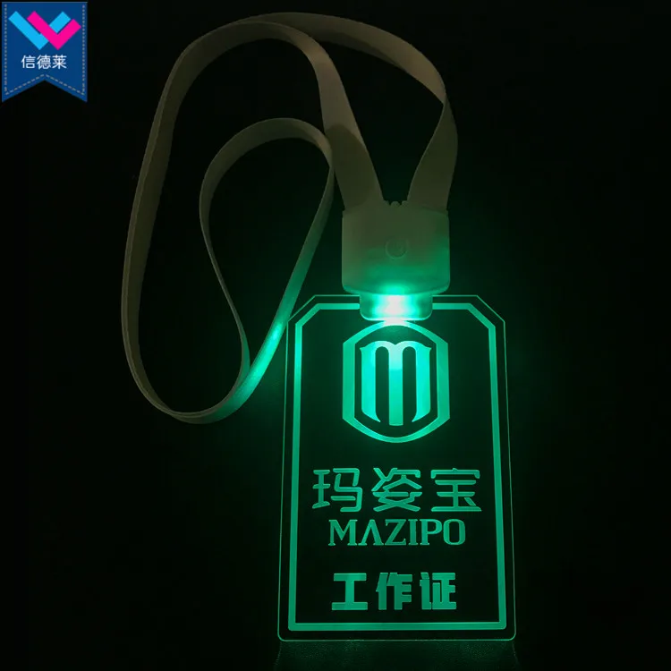 Acrylic LED Lanyard (2)