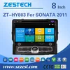 car gps navigation with wireless rearview camera For Hyundai Sonata 2011 car gps with auto radio Bluetooth SD USB Radio wifi 3G