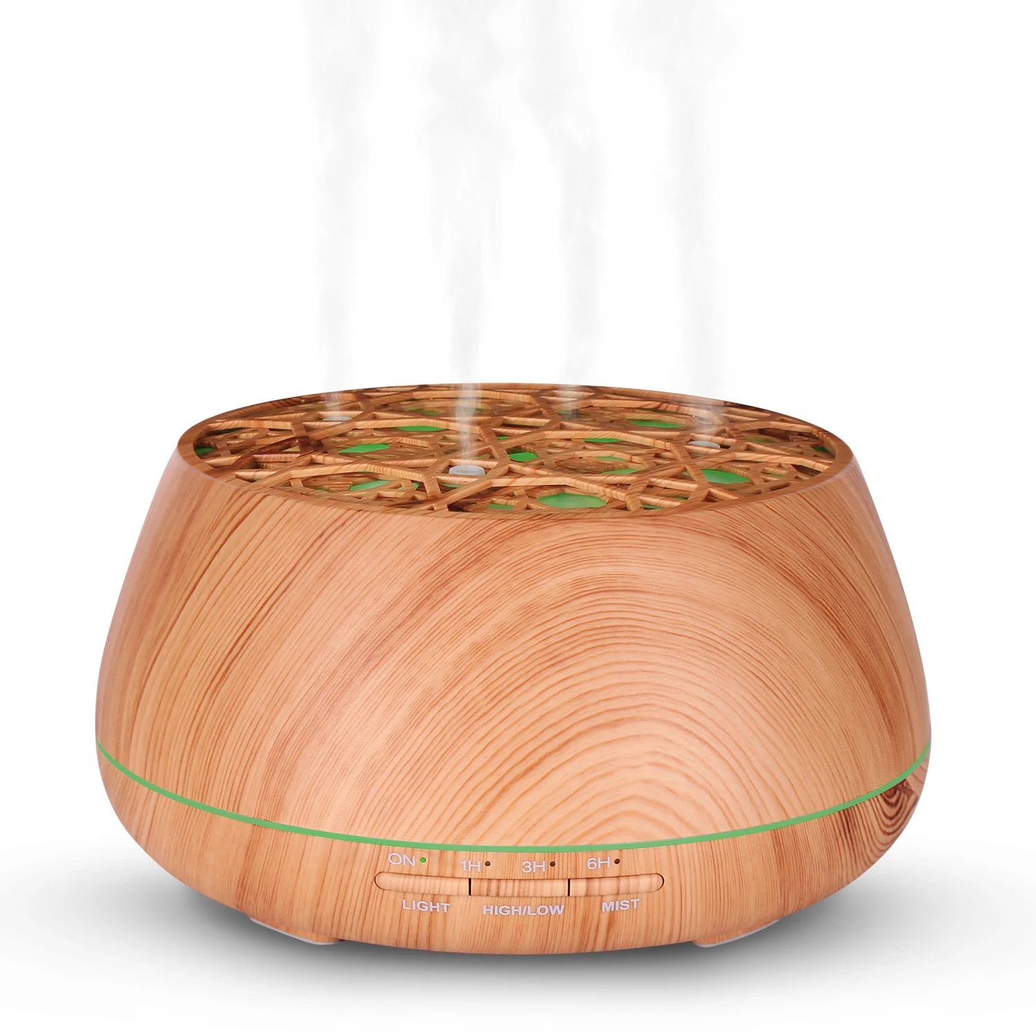 New Arriver Oak Wood Aroma Diffuser Electric Scent Essential Oil Diffuser Humidifier Buy Wood