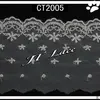 7.5cm embroidery cotton net lace for garment trimming(CT2005)