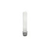 Free sample clear 40ml plastic reagent/test/mask tube bottle with aluminum cap