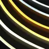 DC24V 3527smd dual white CCT adjustable led neon flex IP68