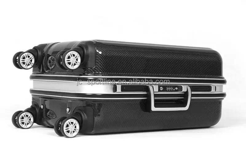 2015 Fashion & Luxury 100 Real Carbon Fiber Luggage Cases Carry On Travel Trolley Bag 24' Buy