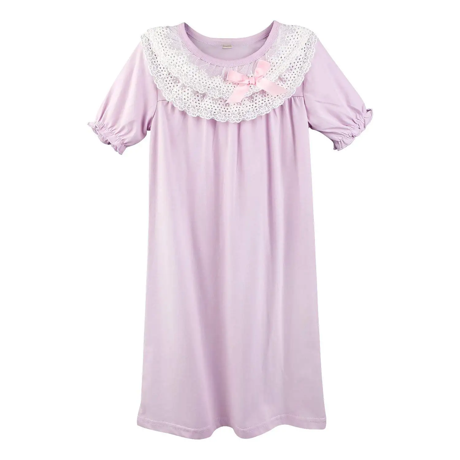 BOOPH Girls Nightgown Toddler Sleep Dress Princess Nightwear for Girl 3-12 Year
