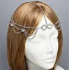 Cheap wholesale hair accessories hot selling head chain rhinestone headpiece
