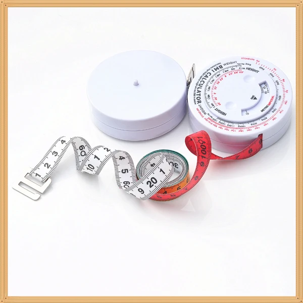 150cm/60inch Professional Plastic Health Measure Tape Medical Bmi Body